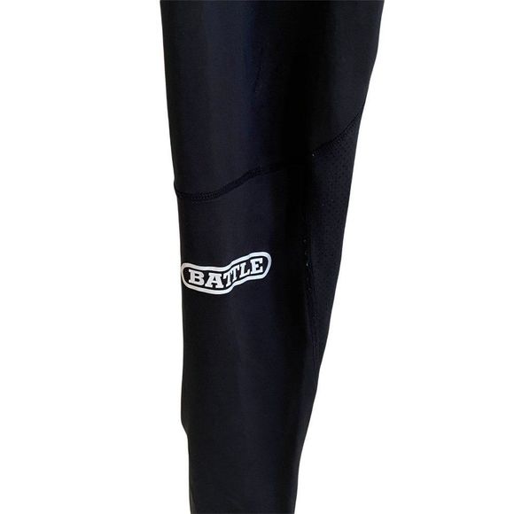 Black Spandex Tights Compression Pants Large - Picture 3 of 4